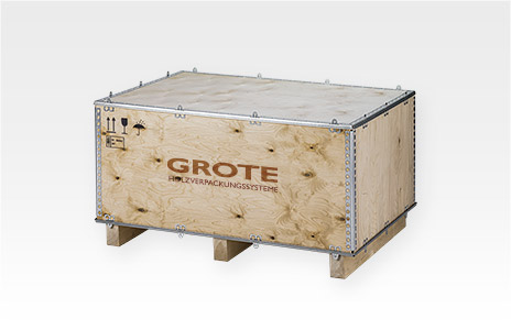 GROTE Faltkiste Just On-Steel aus Sperrholz | System 01